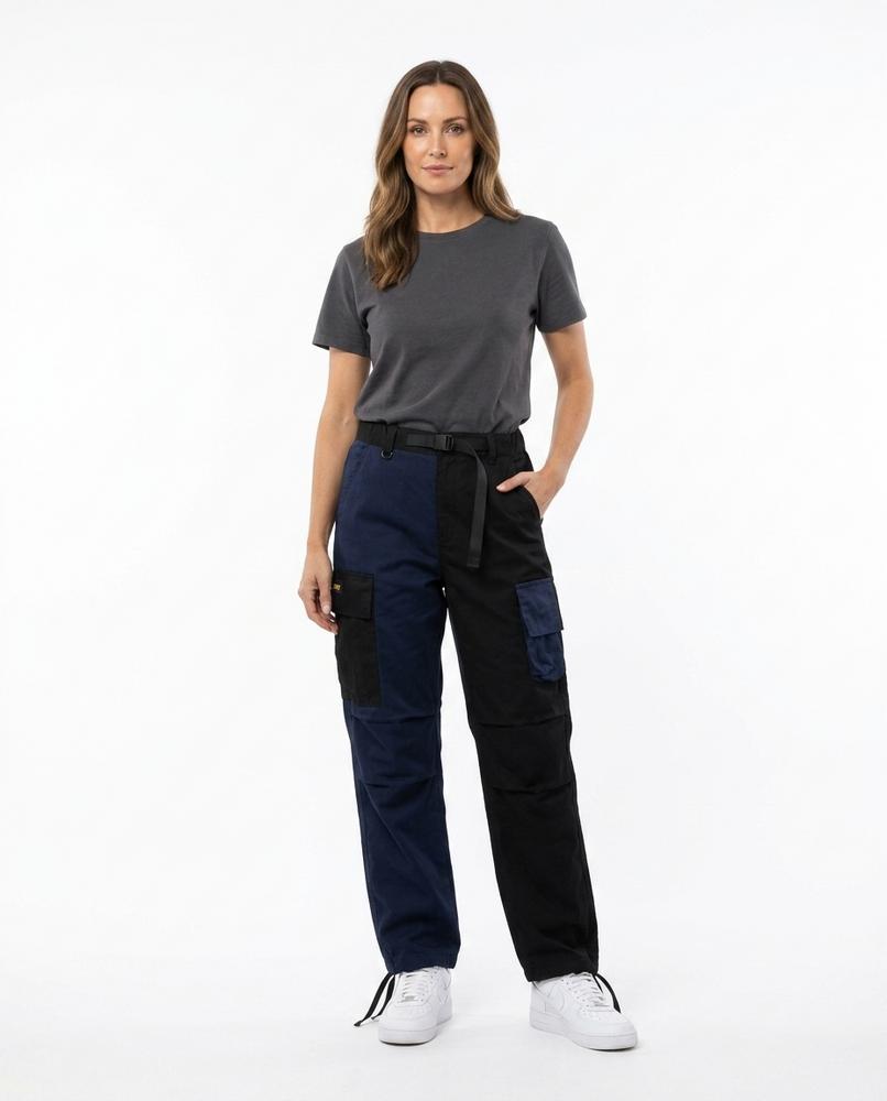 Nord Wear - Sadan | Two-Tone Belted Pants Unisex