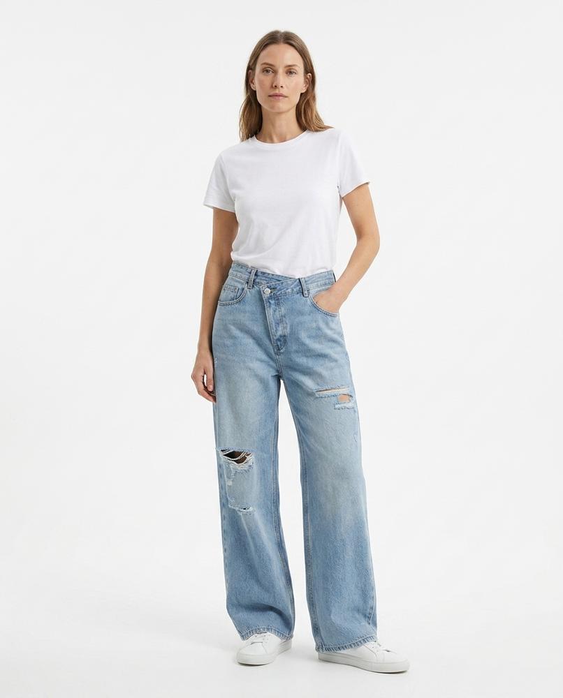 Nord Wear - Varan | Wide-Leg Distressed Pants Women