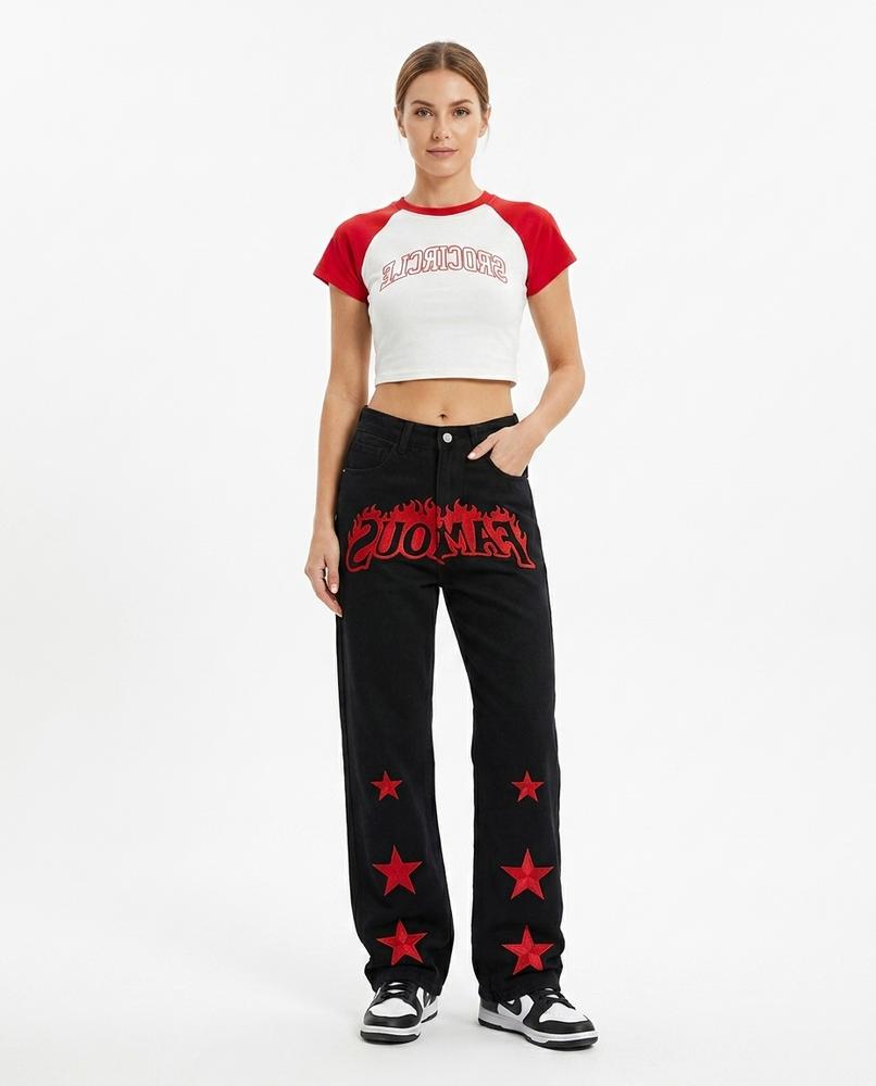 Nord Wear - Venal | High-Waist Graphic Pants Women
