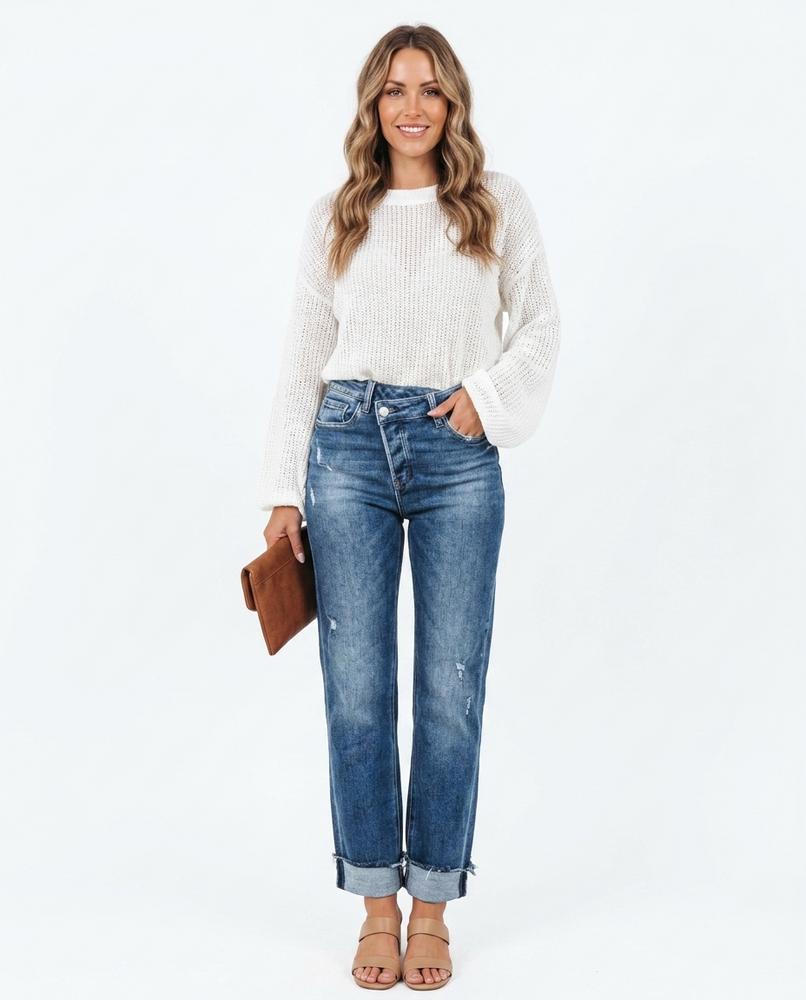 Nord Wear - Veram | Asymmetrical Straight-Leg Pants Women