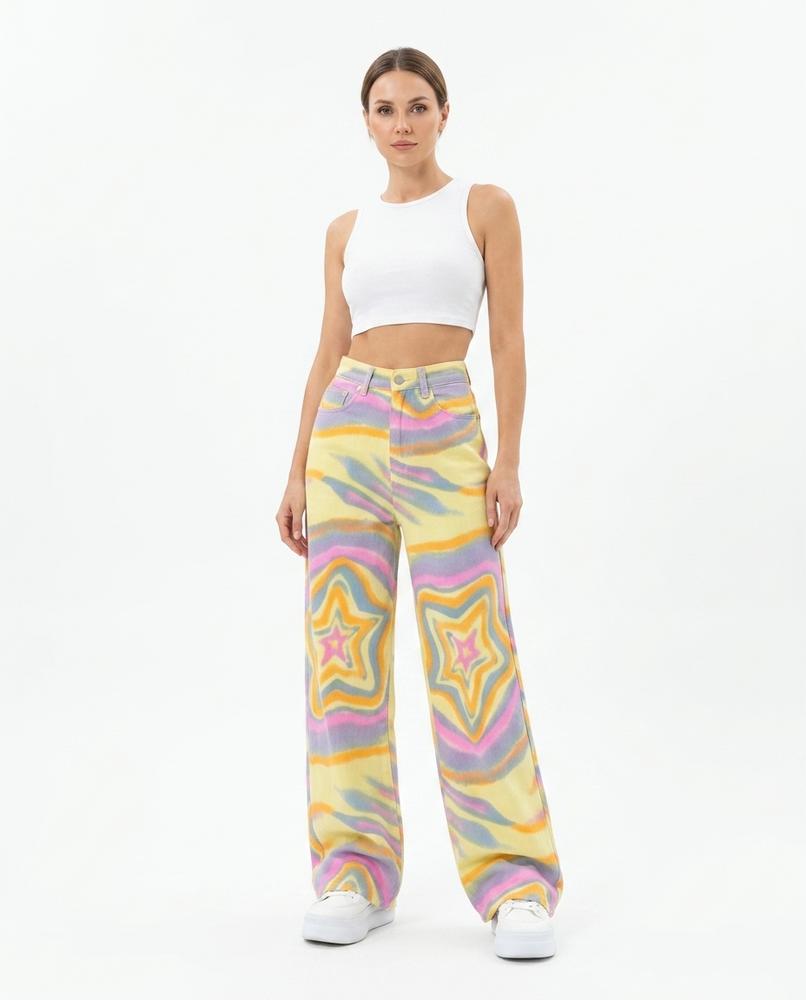 Nord Wear - Roral | Patterned Wide-Leg Pants Women