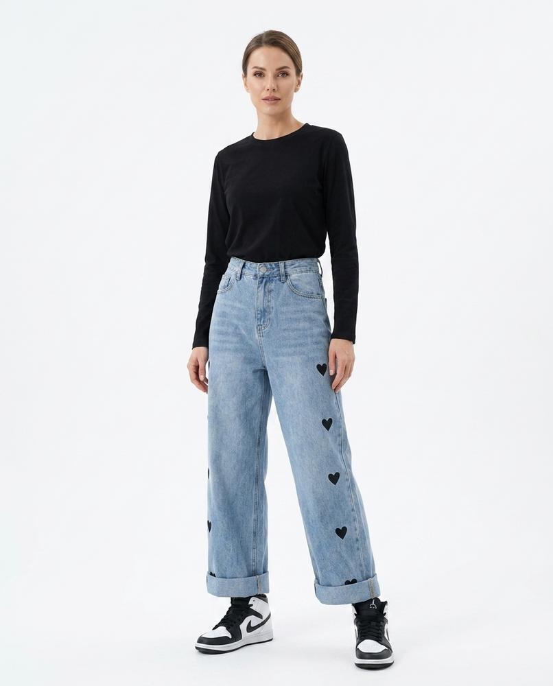 Nord Wear - Arlin | Wide-Leg Heart-Print Pants Women