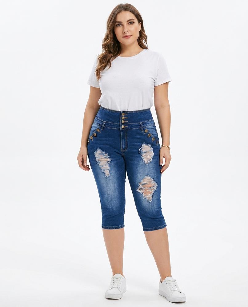 Nord Wear - Niven | High-Waist Distressed Pants Women