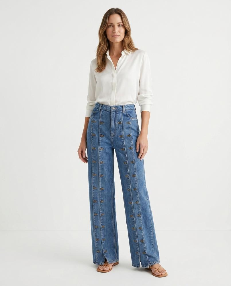 Nord Wear - Nesil | High-Waisted Button-Front Pants Women