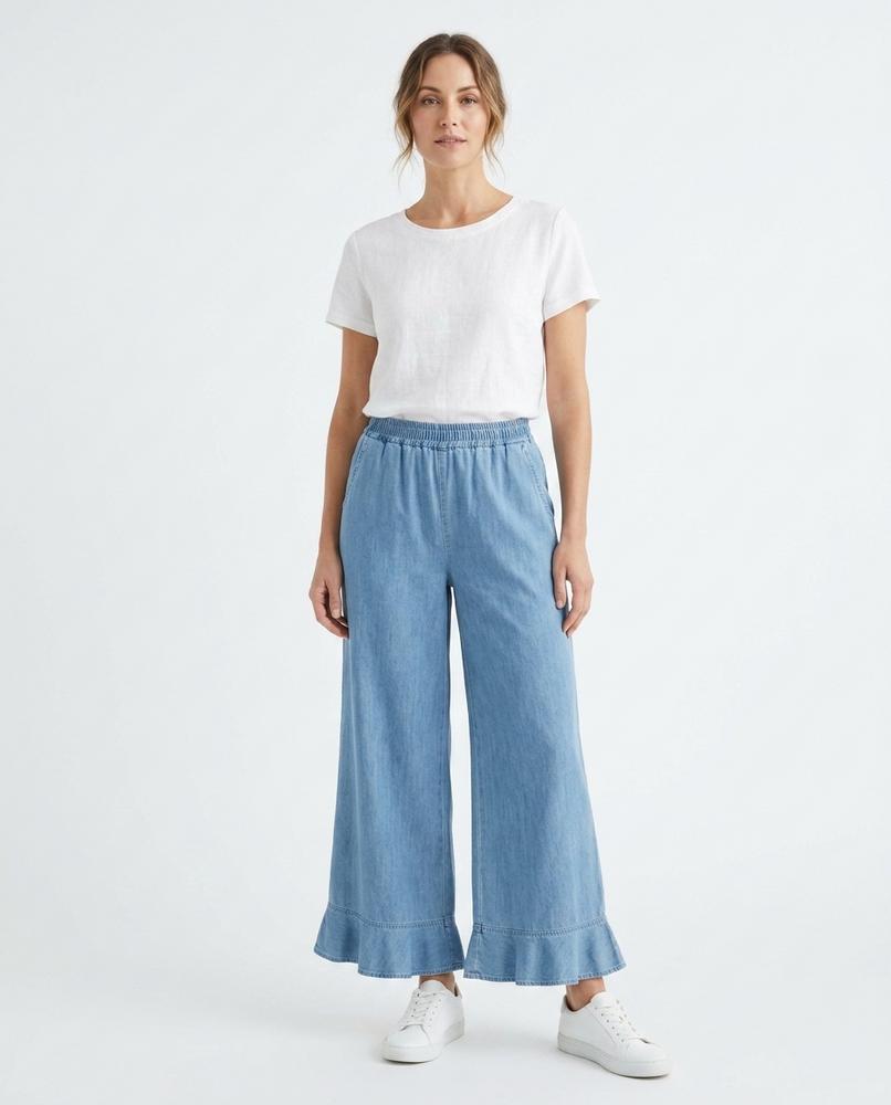 Nord Wear - Lamel | Elasticated-Waist Wide-Leg Pants Women
