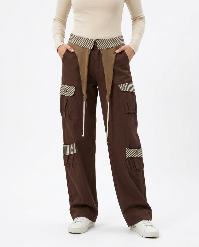 Nord Wear - Maken | Patchwork High-Waisted Pants Unisex