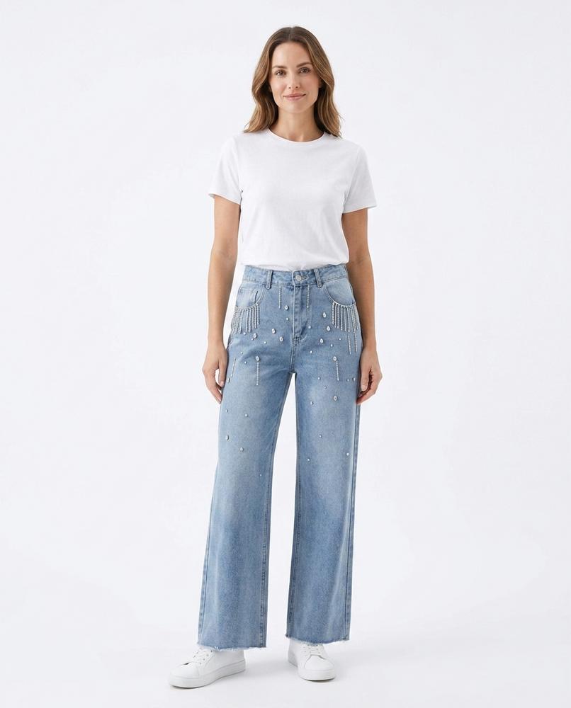 Nord Wear - Sanor | Embellished Wide-Leg Pants Women