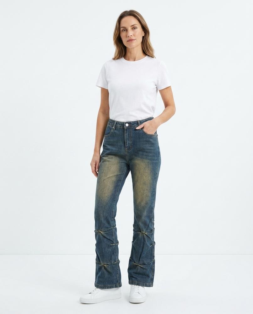 Nord Wear - Ranav | Ruched Bootcut Pants Women