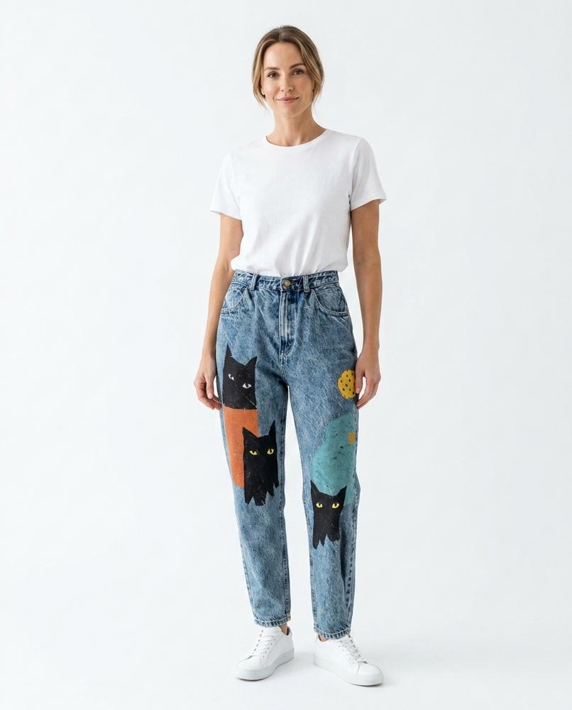 Nord Wear - Cosin | High-Waisted Graphic Pants Unisex