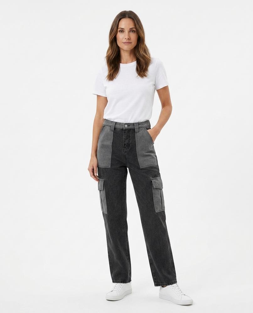 Nord Wear - Tiram | Two-Tone Cargo Pants Women