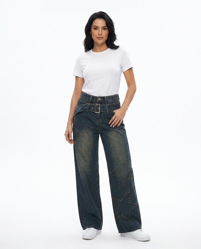 Nord Wear - Lenor | Studded Wide-Leg Pants Women