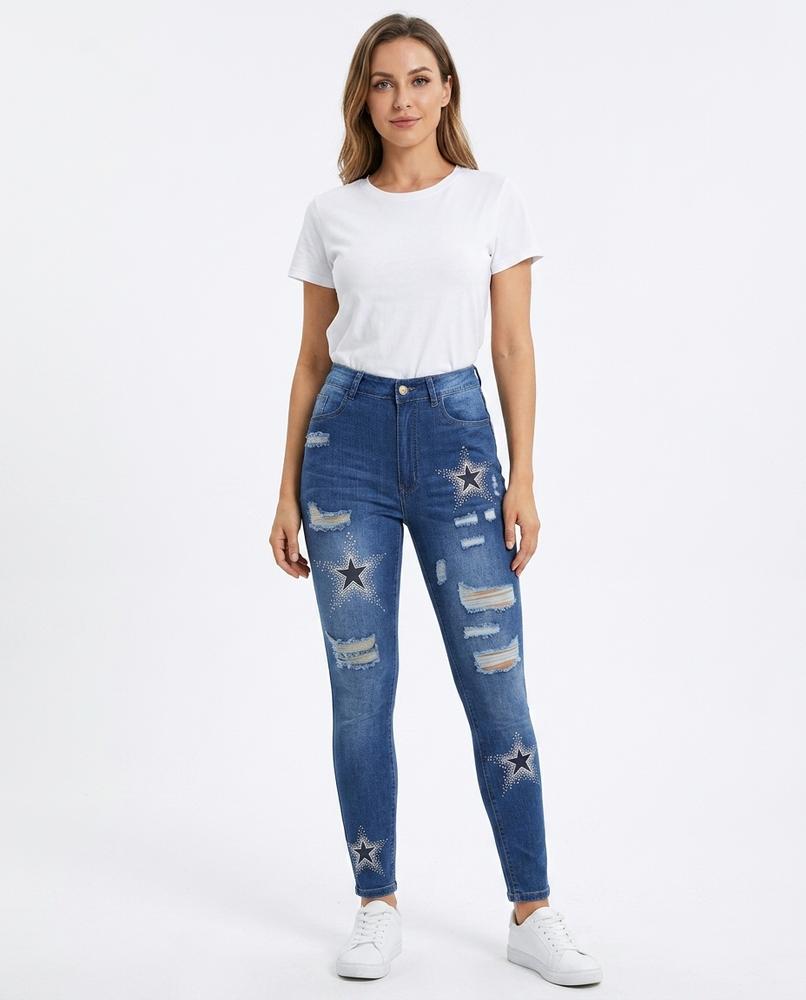 Nord Wear - Ralar | Ripped Embellished Pants Women