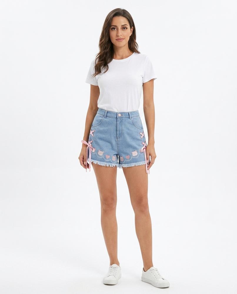 Nord Wear - Nelan | Embroidered Lace-Up Pants Women