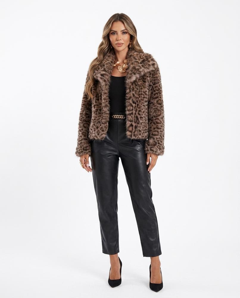 Nord Wear - Ramel | Faux-Fur Notched Lapel Jacket Women