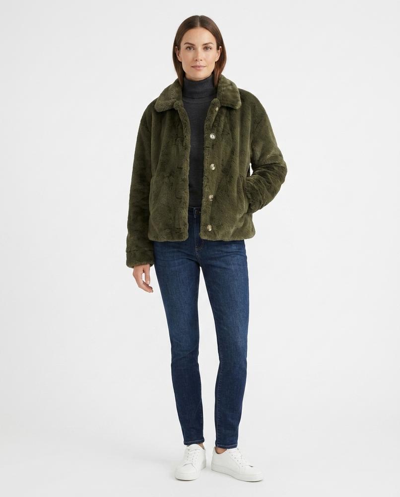Nord Wear - Cavel | Faux Fur Buttoned Jacket Women