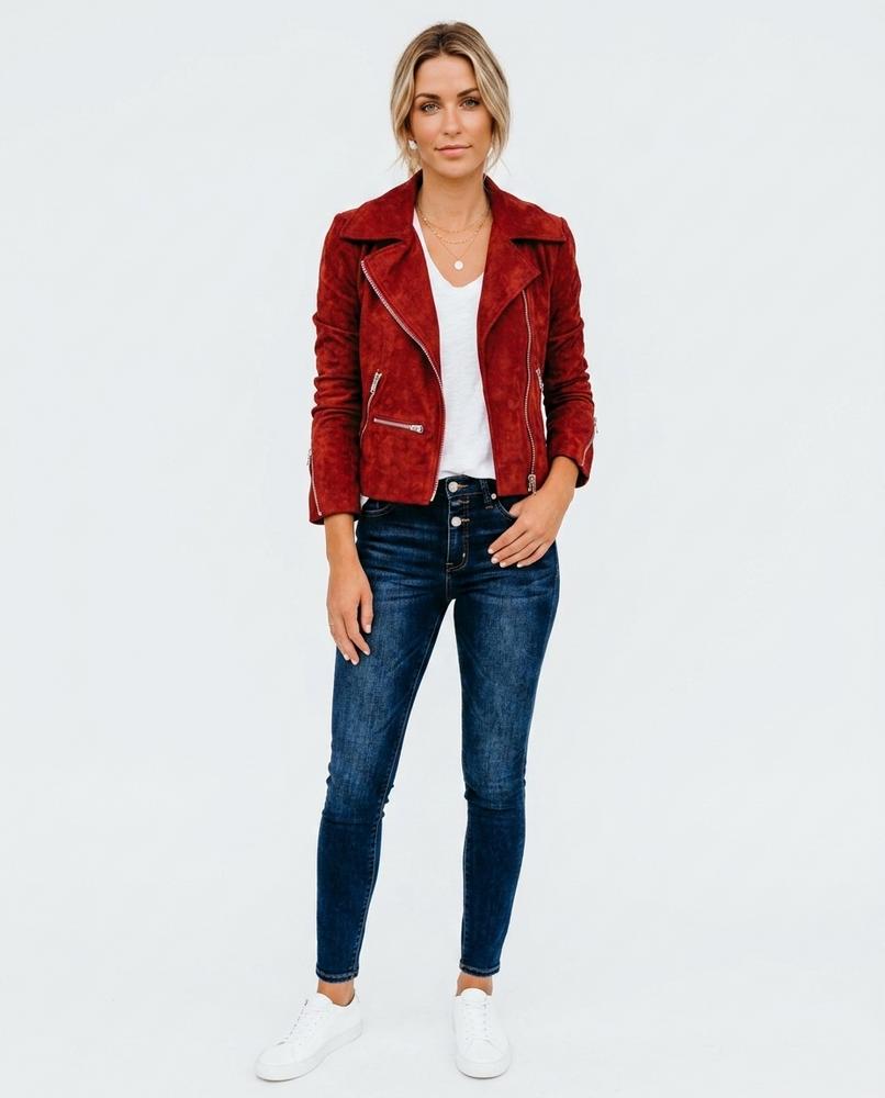 Nord Wear - Nizan | Asymmetrical Sueded Jacket Women