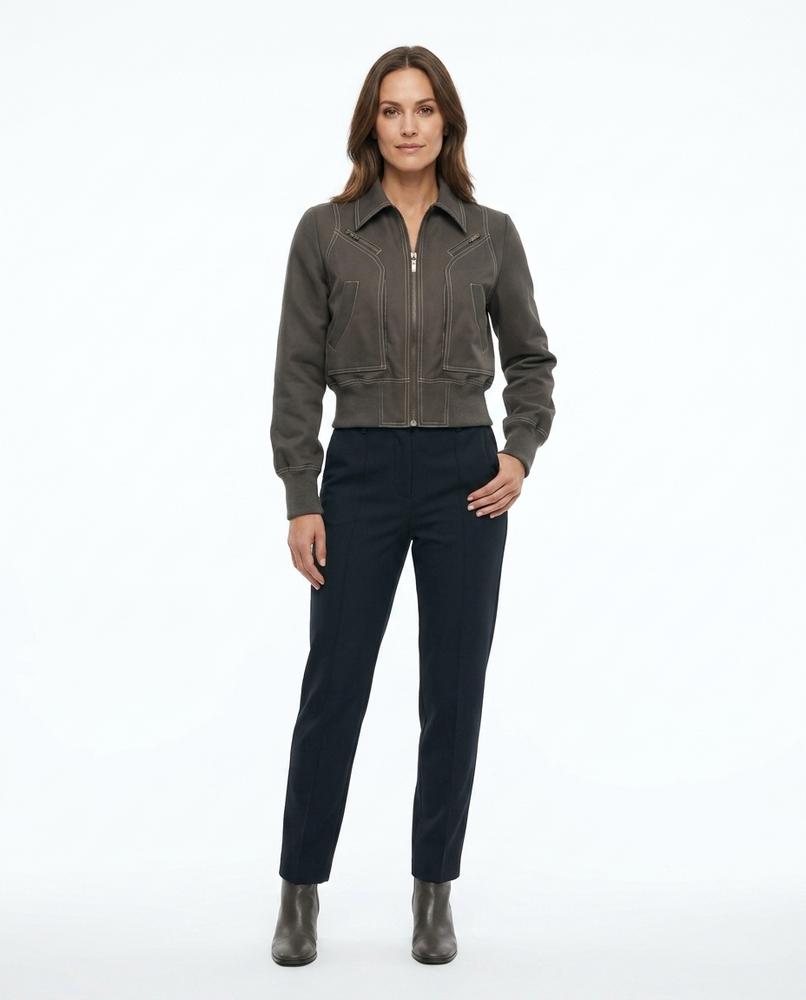 Nord Wear - Lysen | Contrast-Stitched Cropped Jacket Women