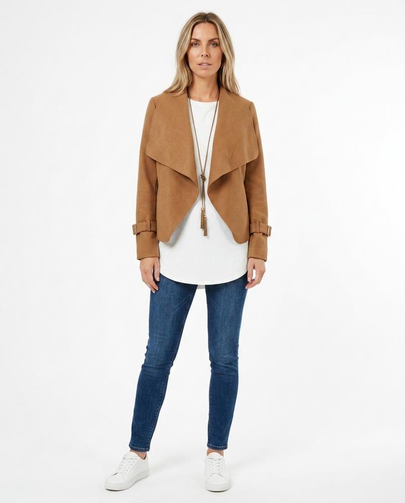 Nord Wear - Lesen | Draped Open-Front Jacket Women