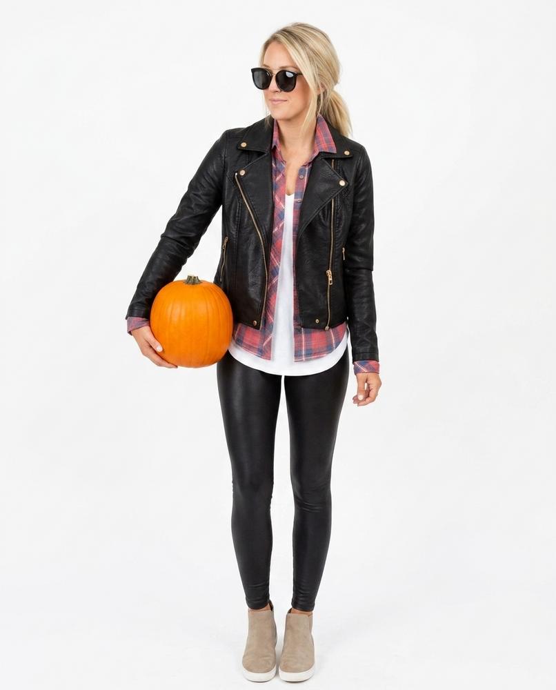 Nord Wear - Lydar | Asymmetrical Zippered Leather Jacket Women