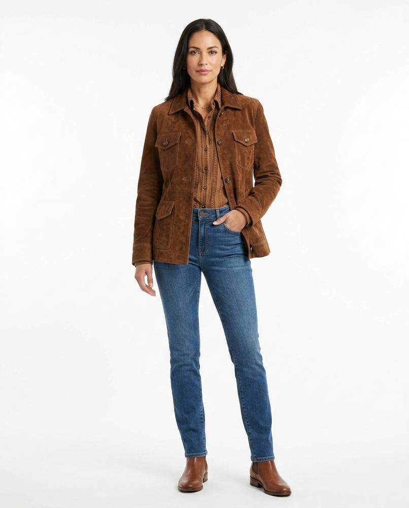 Nord Wear - Rinav | Suede Buttoned Jacket Women