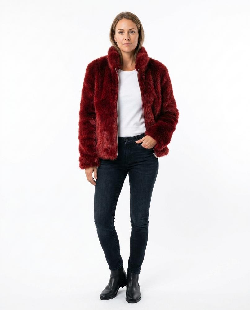 Nord Wear - Cakar | Faux Fur Zip-Up Jacket Women