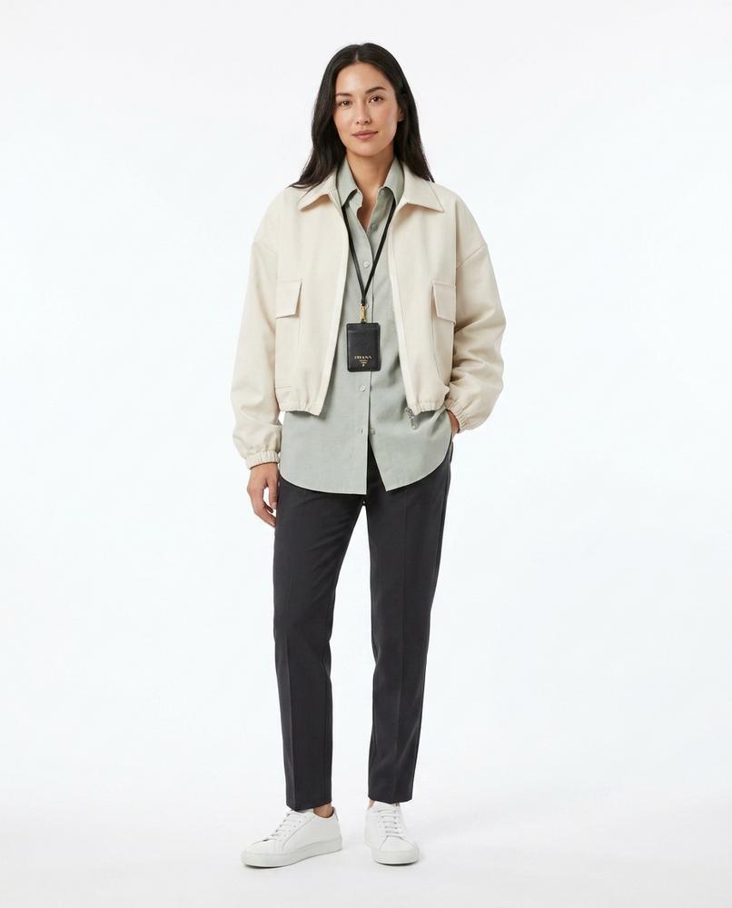 Nord Wear - Selen | Faux-Leather Cropped Jacket Women