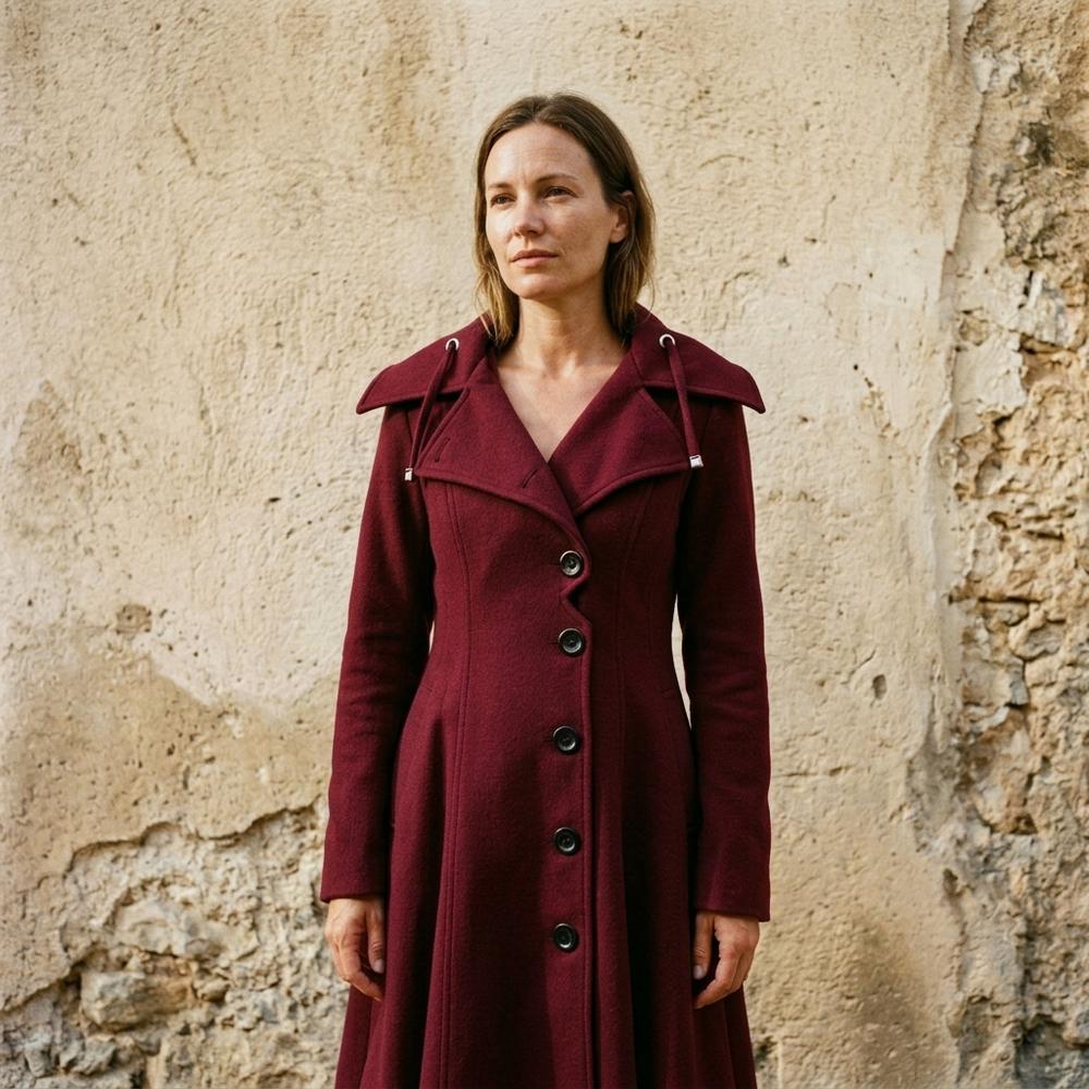 Nord Wear - Vinav | Fitted Single-Breasted Coat Women