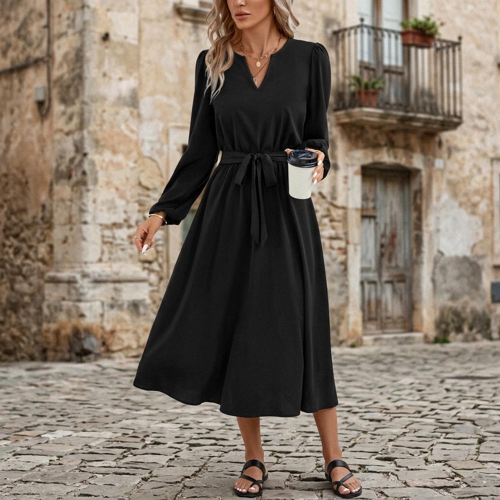 Nord Wear - Vemin | Long-Sleeved Belted Dress Women