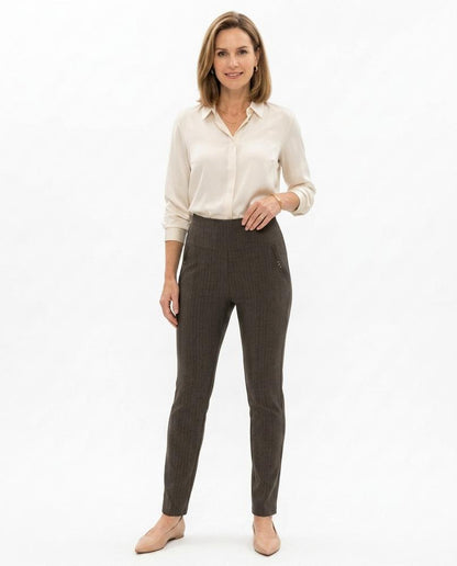 Nord Wear - Sadet | Pinstriped Straight-Fit Pants Women