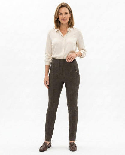 Nord Wear - Sadet | Pinstriped Straight-Fit Pants Women