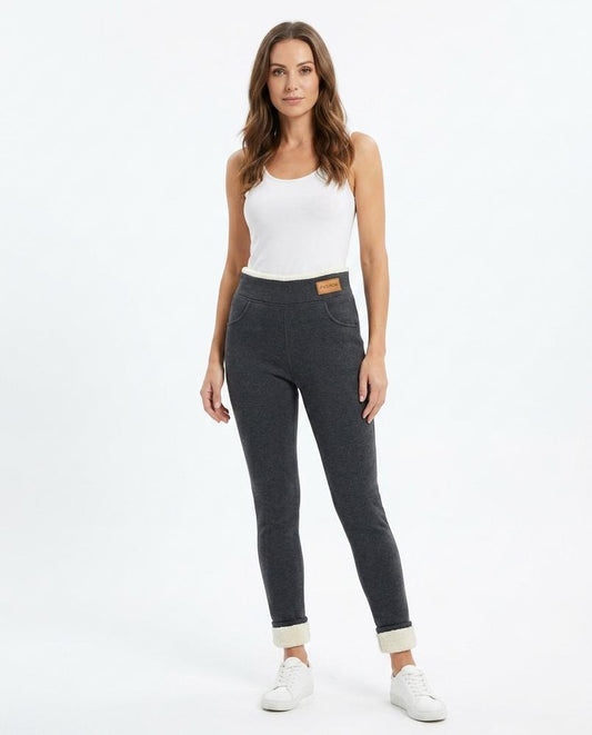 Nord Wear - Tofov | Fleece-Lined High-Waisted Pants Women