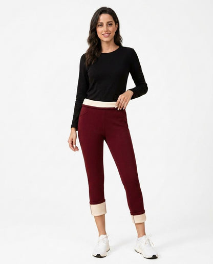 Nord Wear - Tofov | Fleece-Lined High-Waisted Pants Women