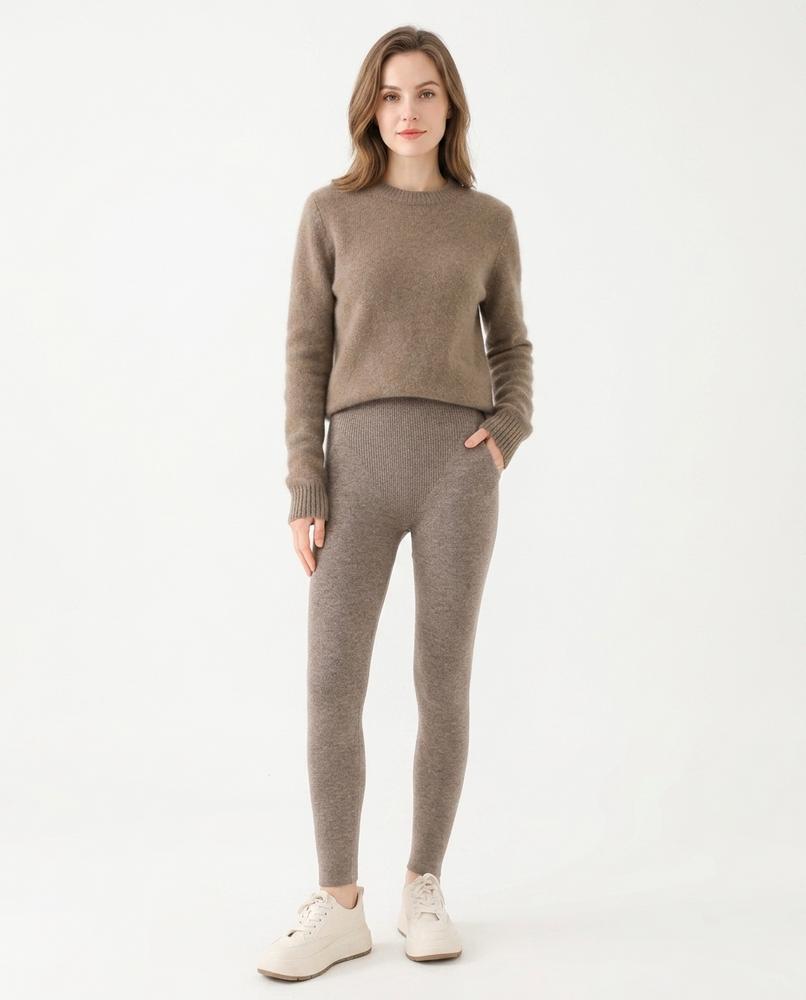 Nord Wear - Ribur | High-Waisted Ribbed Pants Women