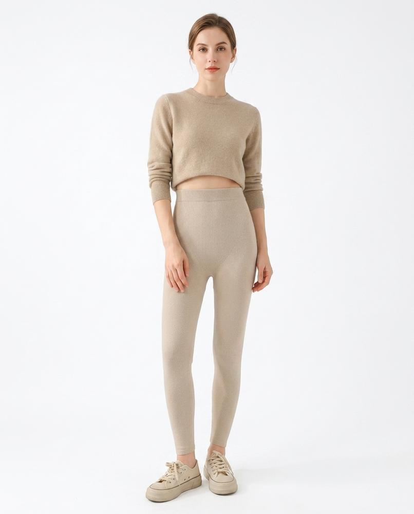 Nord Wear - Ribur | High-Waisted Ribbed Pants Women