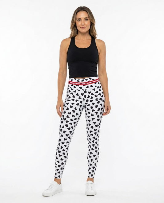 Nord Wear - Cunuv | High-Waist Heart-Print Pants Women