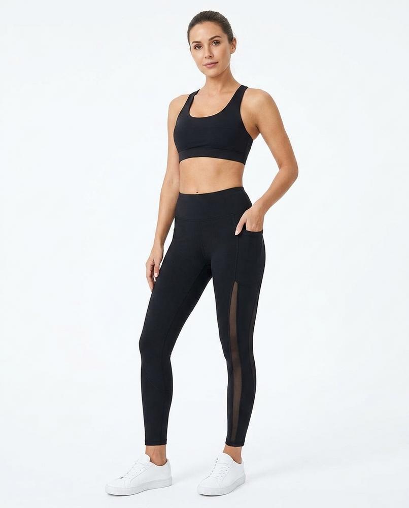 Nord Wear - Tubir | High-Waist Mesh-Panel Pants Women