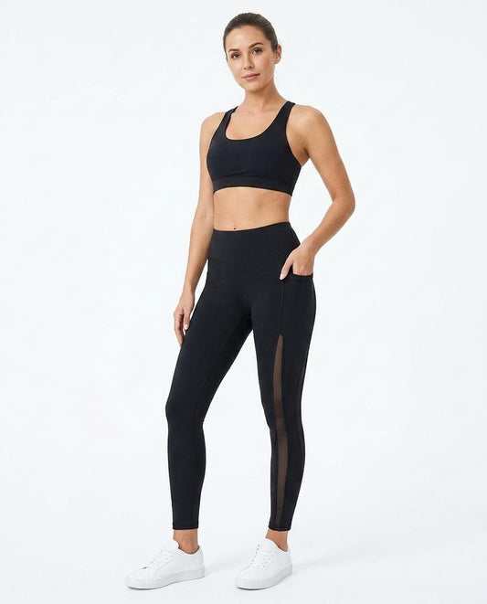 Nord Wear - Tubir | High-Waist Mesh-Panel Pants Women