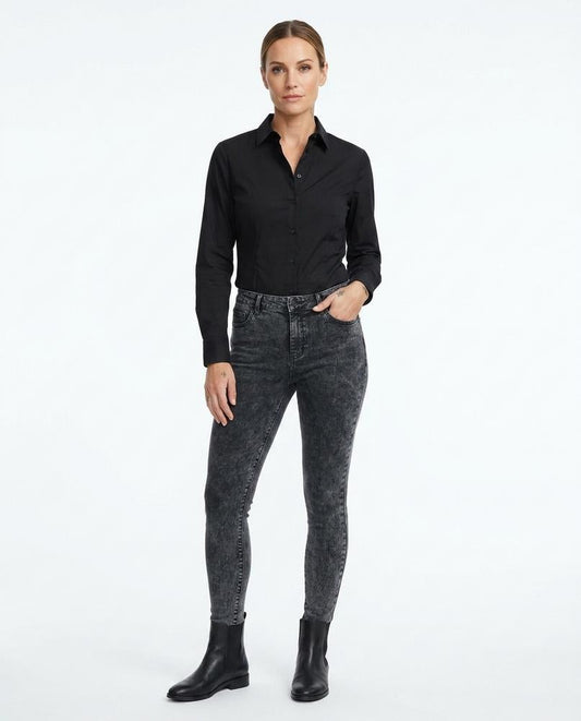 Nord Wear - Tusav | Acid-Wash Skinny-Fit Pants Women
