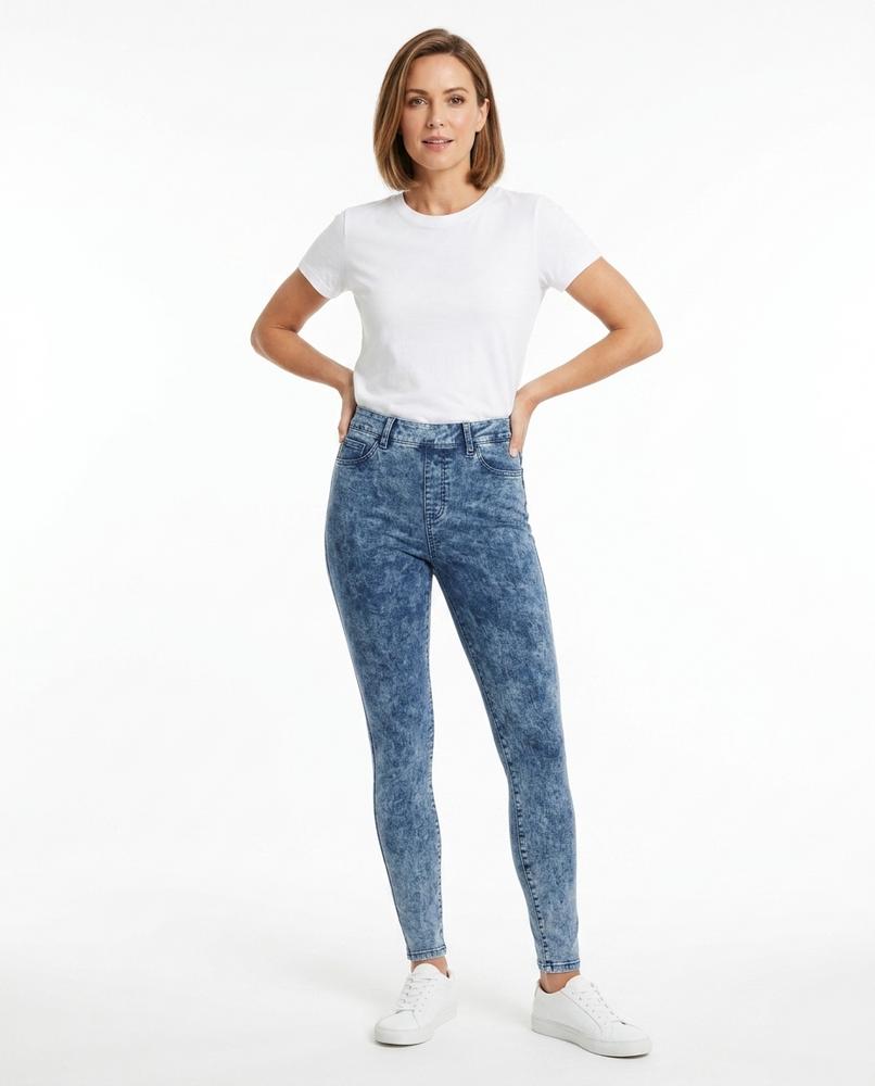 Nord Wear - Tusav | Acid-Wash Skinny-Fit Pants Women