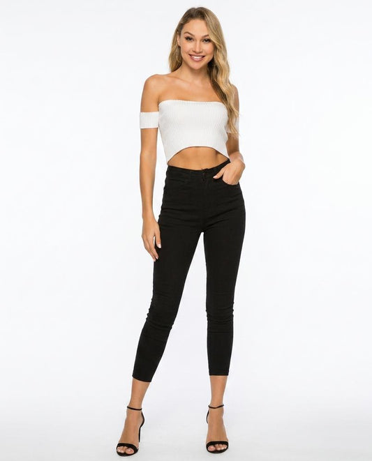 Nord Wear - Rozid | Rib-Knit Off-Shoulder Top Women