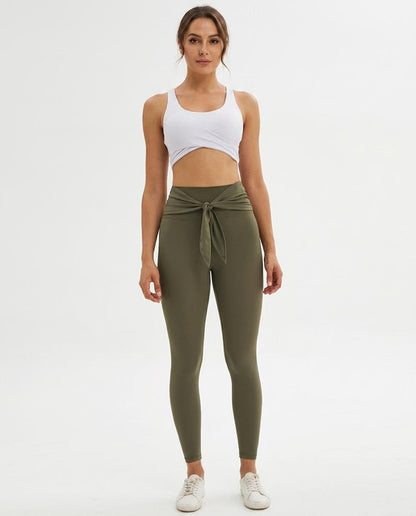 Nord Wear - Cinus | High-Waisted Tie-Belt Pants Women