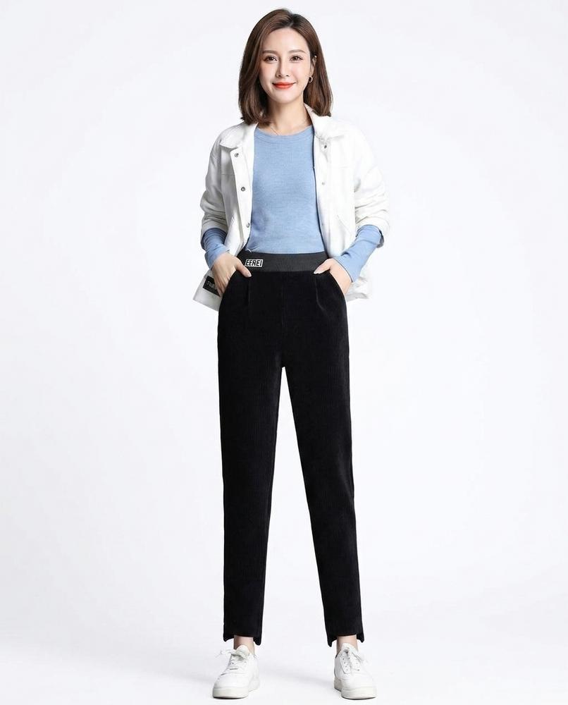 Nord Wear - Aefot | High-Waisted Corduroy Pants Women