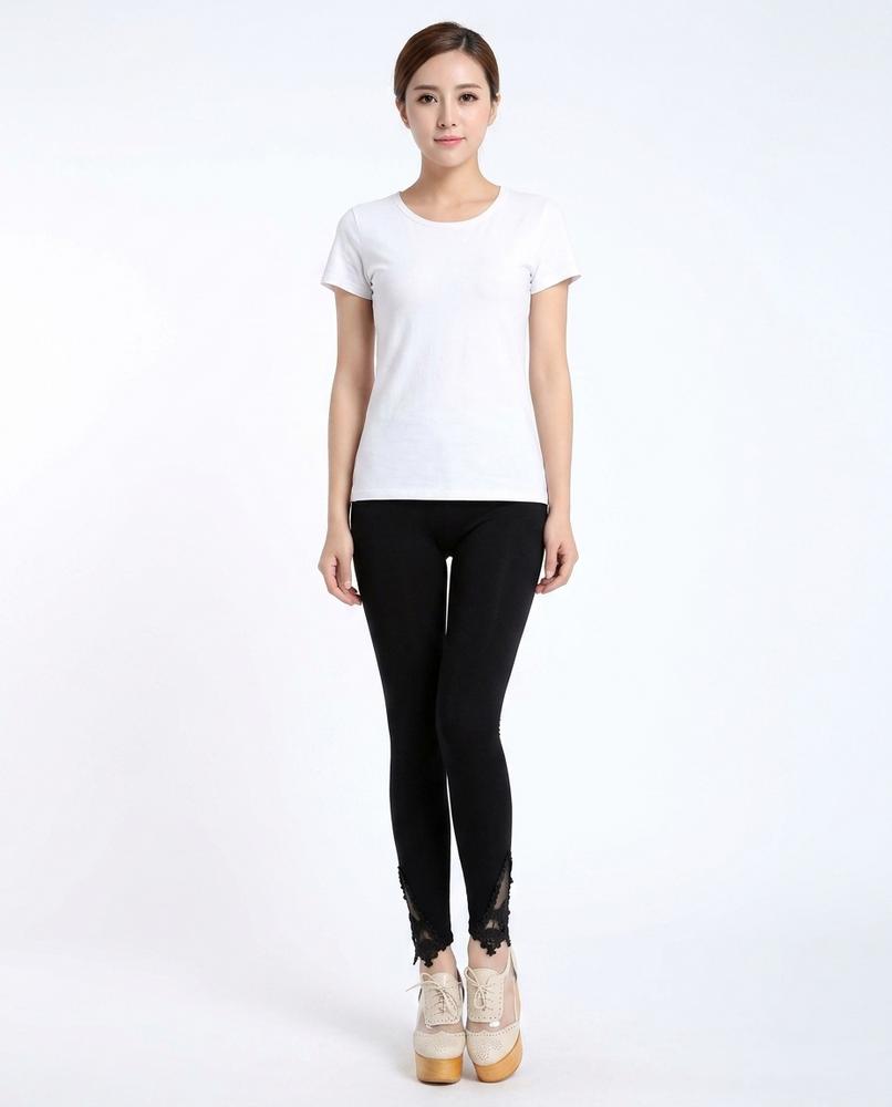 Nord Wear - Aidil | Slim-Fit Lace-Trimmed Pants Women