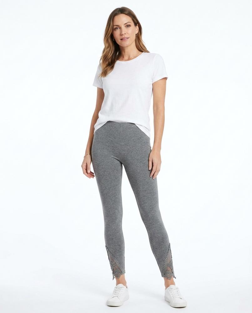 Nord Wear - Aidil | Slim-Fit Lace-Trimmed Pants Women