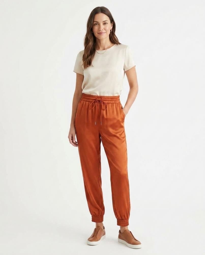 Nord Wear - Sigir | Satin-Finish Drawstring Pants Women