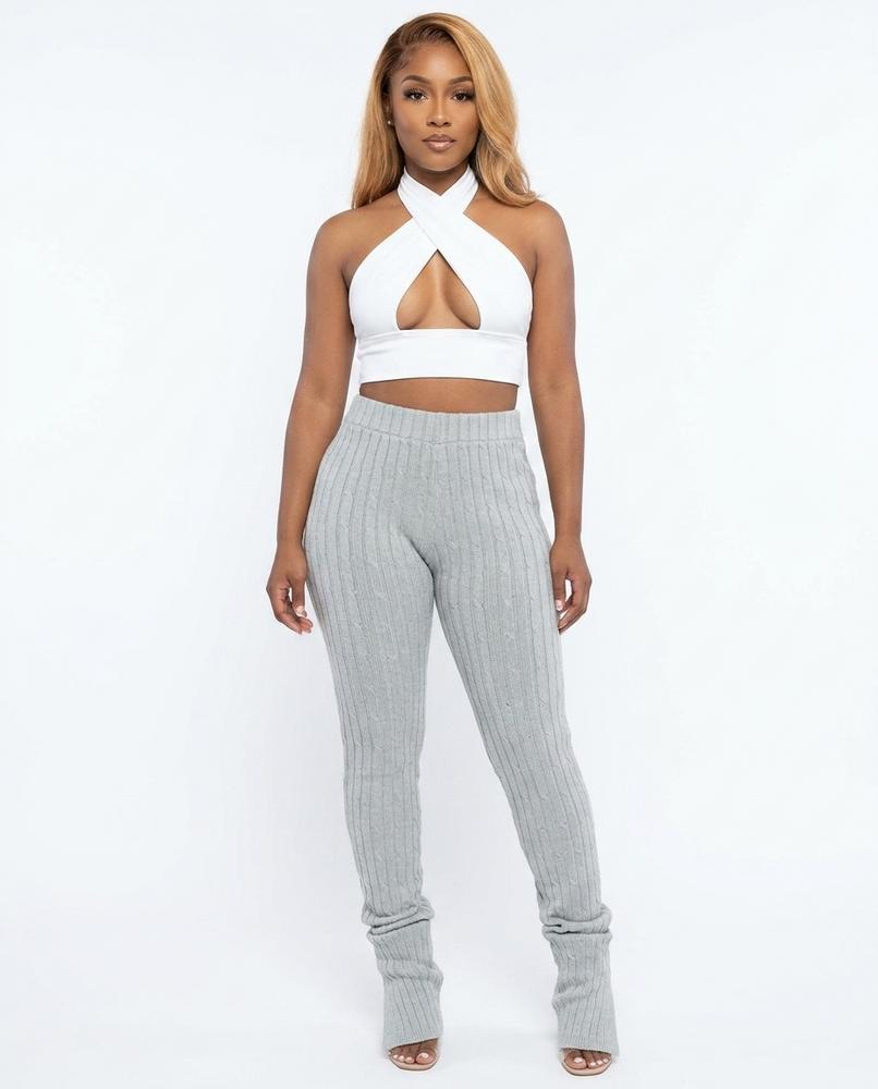 Nord Wear - Kudil | Ribbed Knitted Pants Women