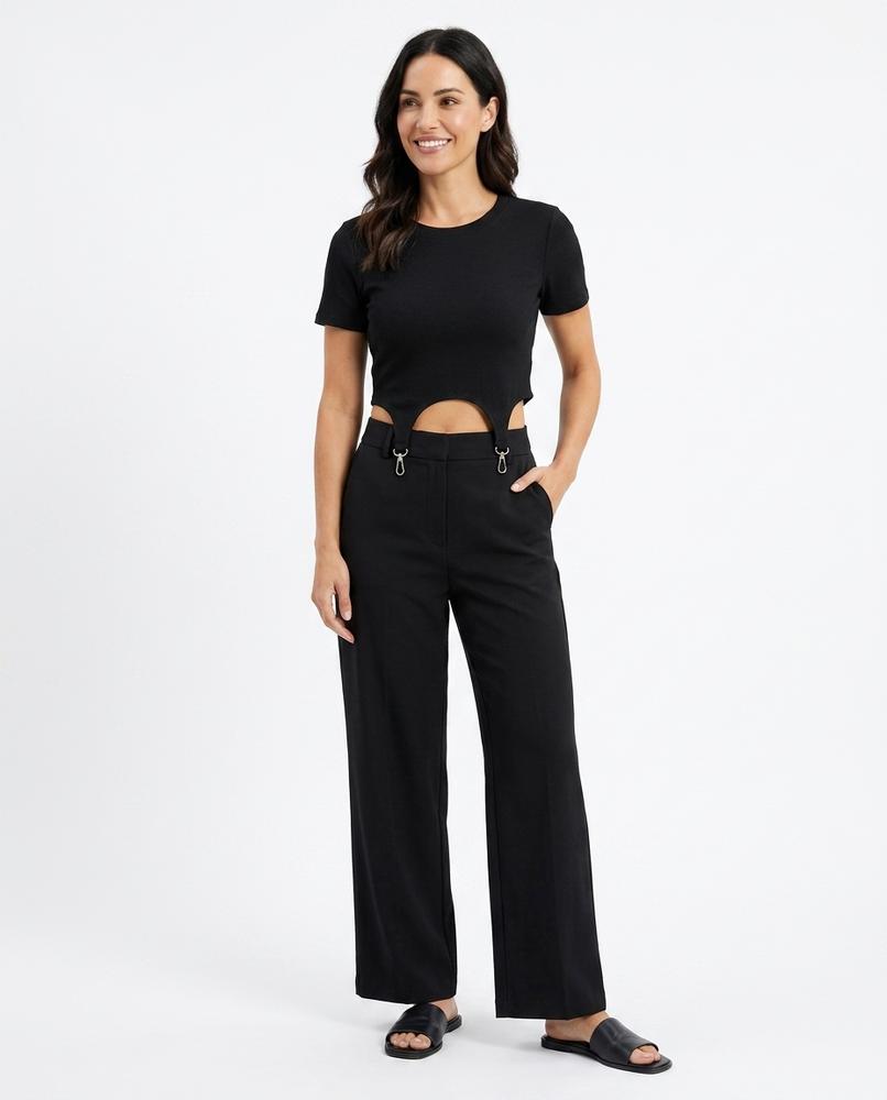 Nord Wear - Mipun | Ribbed Cut-Out Top Women