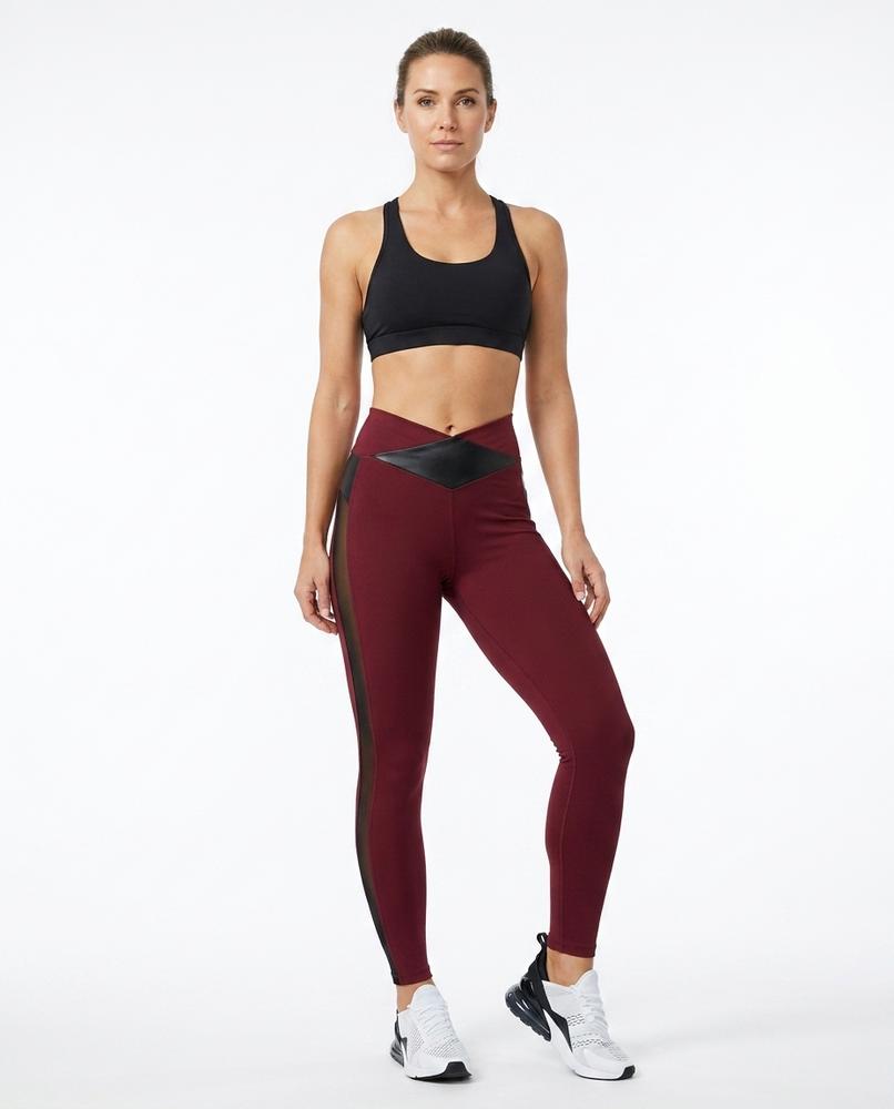 Nord Wear - Cilur | High-Waisted Mesh-Paneled Pants Women
