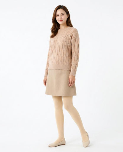 Nord Wear - Yarem | 3/4 Sleeve Round Neck Dress Women