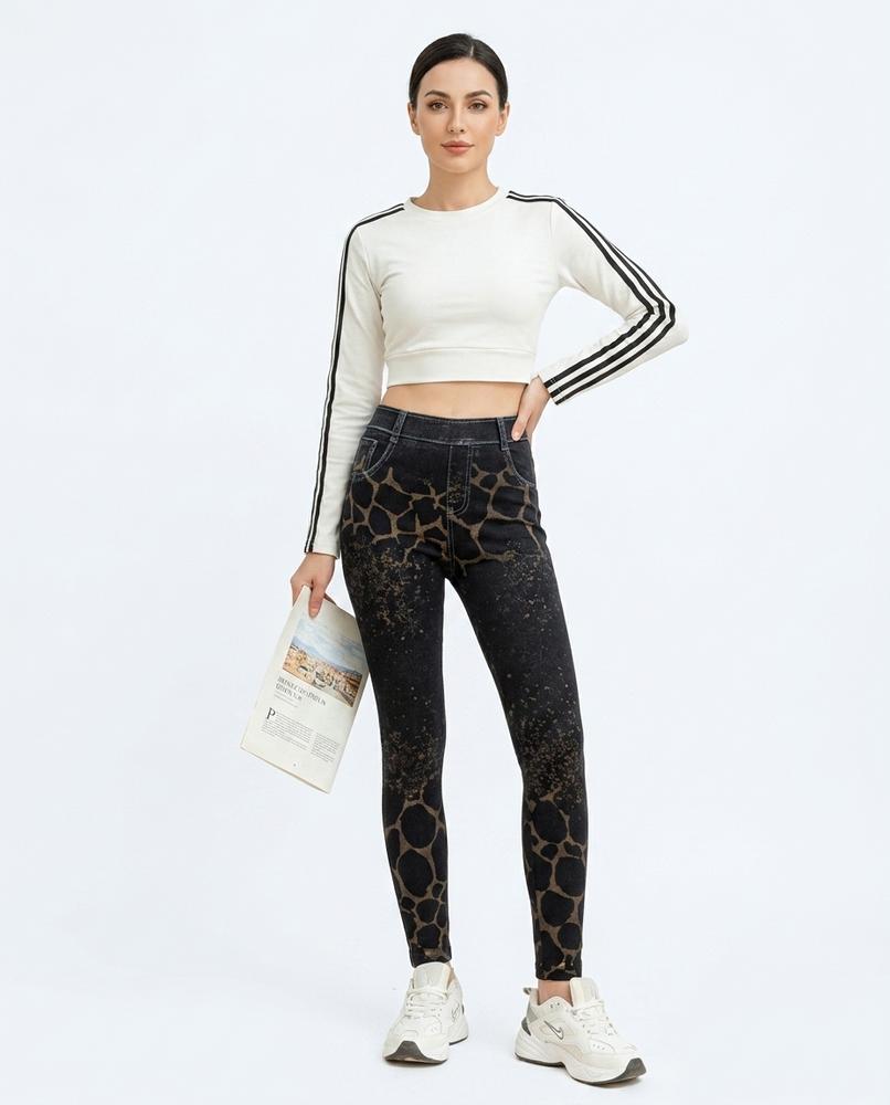 Nord Wear - Mobod | Patterned Slim Fit Pants Women